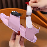 Sanrio Kids Sandals EVA Lightweight Cartoon Girls Summer Beach Slippers Non Slip Durable Cute for kuromi Outdoor Shoes for Toddler