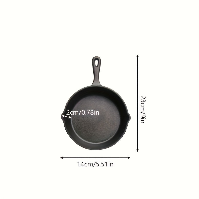 [Cast Iron Skillet] 3pcs/4pcs/5pcs Cast Iron Skillet Set | 6 Inch/8 Inch/10 Inch Cast Iron Frying Pan, Household Pan, Kitchen Accessories, Home Cook, Cast Iron Pan Without Coating Set