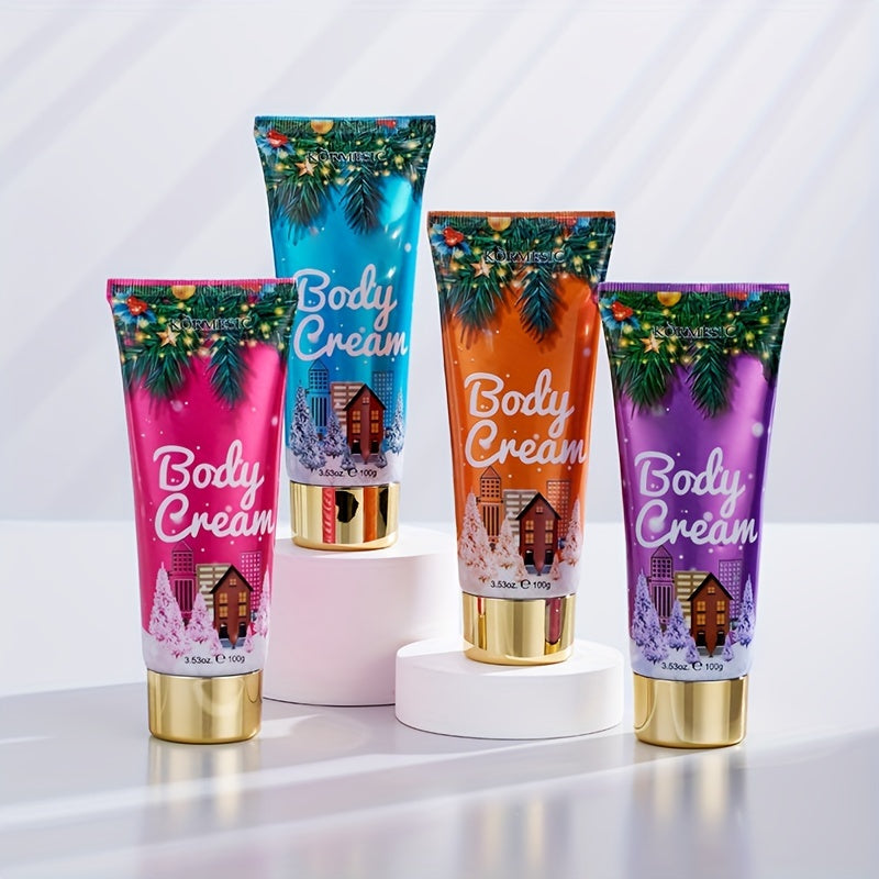 2pcs/set, 100g Fragrance Body Lotion And 4.06oz Body Mist Set, Gift For Women, Deeply Moisturizing And Nourishing Body Skin With Plant Squalane