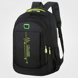 Spring New Backpack, Leisure Business Travel Backpack, Large Capacity Junior High School Bag, Computer Men's Bag (Zipper Direction Assorted Varieties)