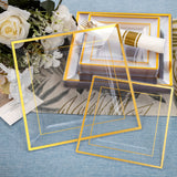 175 PCS Clear Gold Plastic Plates, Gold Plastic Dinnerware Sets Includes: 25 Dinner Plates, 25 Salad Plates, 25 Pre Rolled Napkins with Gold silverware, 25 Cups 9 OZ, Perfect for Wedding and Party (gold/rose gold), Hand washa
