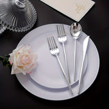 50pcs, Golden Plastic Silverware, Luxury Golden Plastic Cutlery, Heavy Weight Golden Plastic Flatware, Golden Utensils Set Disposable Include Golden Forks, Golden Spoons, Golden Knives For Party