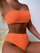 New Fashionable High-end Sexy Bikini Hot Spring Swimsuit For Women, European And American Beach Split Swimsuit For Women