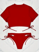 New Fashionable High-end Sexy Bikini Hot Spring Swimsuit For Women, European And American Beach Split Swimsuit For Women