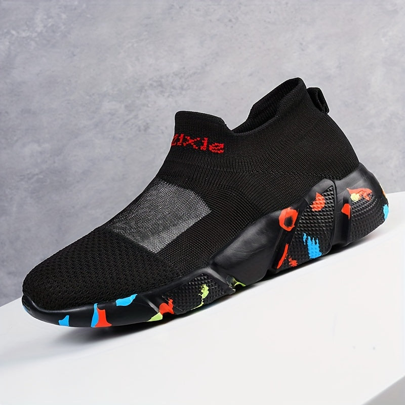 Women's Wear Resistant And Non-slip Running Shoes, Breathable And Comfortable Sock Shoes