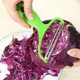 Cabbage Shredder Slicer Peeler, Large Size, Vegetable Cutter for Purple Cabbage, Lettuce, Wide Mouth Peeling Knife, Food Contact Safe