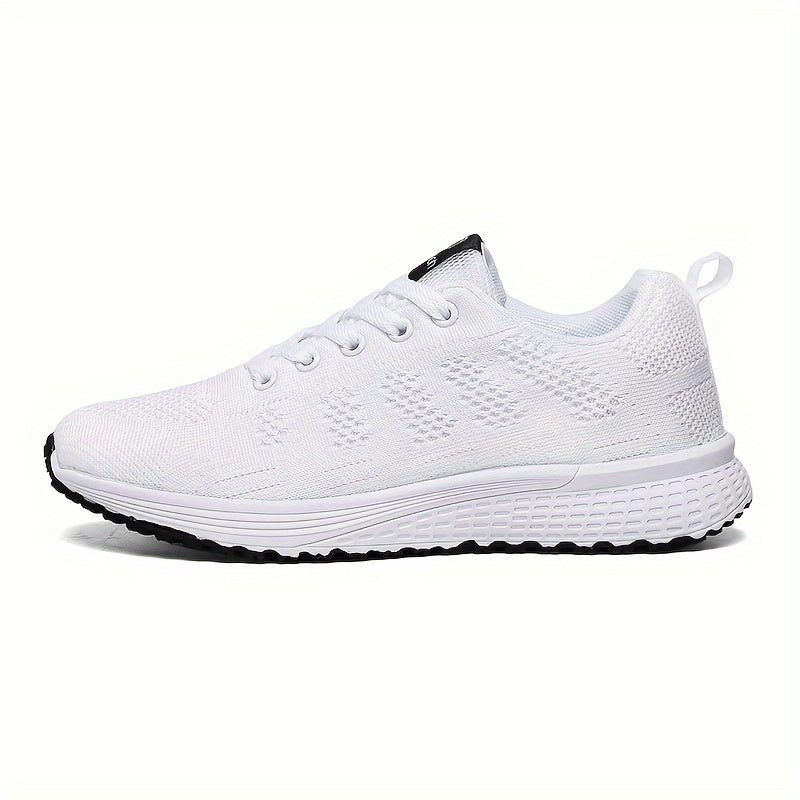 Comfortable Fabric Upper Summer Running Shoes for Women - Lightweight, Stabilizing, and Breathable - Perfect for Jogging, Tennis, and Everyday Wear