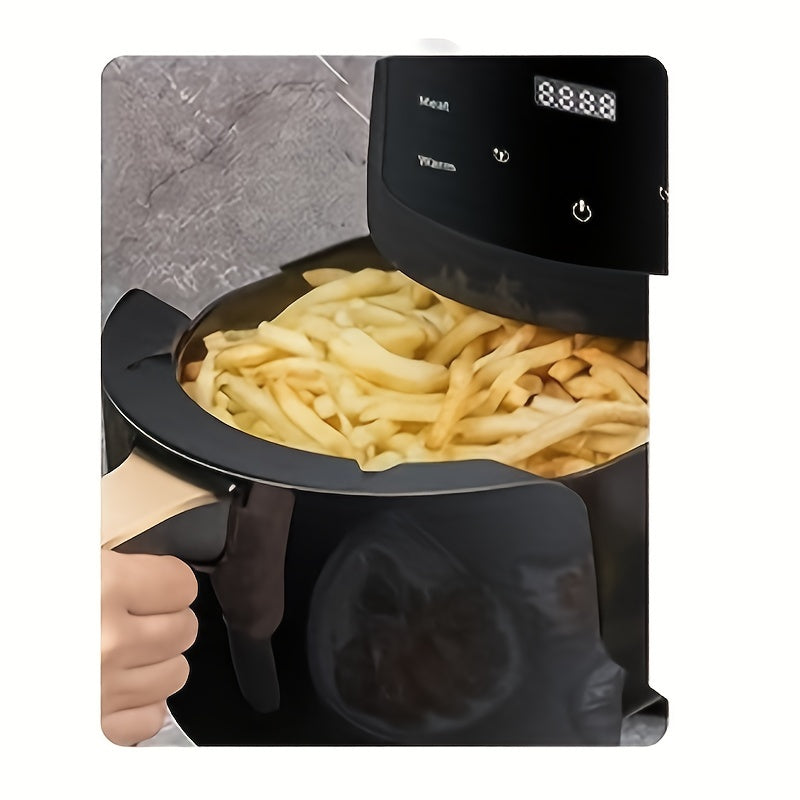 1pc Premium Air Fryer - Advanced Omni-directional Cooking, 1400W High-Power Heat, 30W Fan for Even Crispiness, Uniform Motor Drive Technology