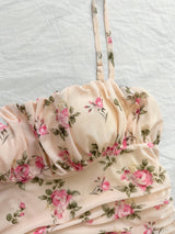 Elegant Floral Ruched A-Line Mini Dress for Women - Lightweight Summer Breeze, Perfect for Parties, Dates, Valentine'S Day, Easter, Mardi Gras, Beach Outings, Cruise, and Afternoon Tea, Elegant Outfit, Dress