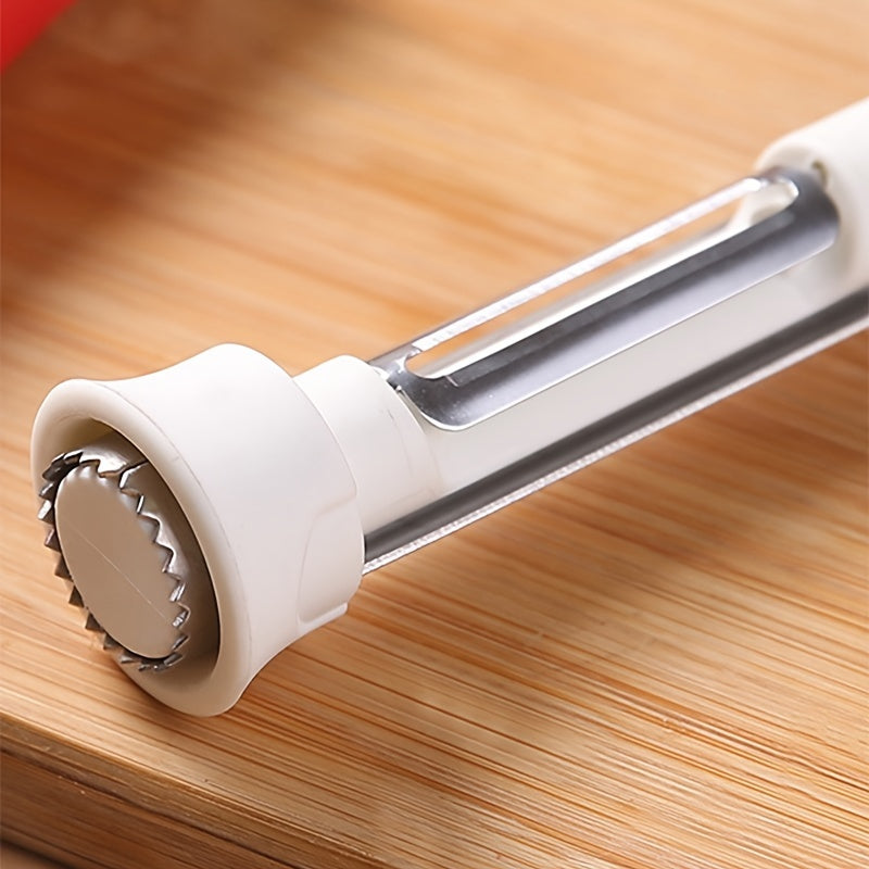 KITEOAGE Stainless Steel Fruit Corer & Peeler - Durable, Easy-to-Use Apple and Pear Core Remover for Kitchen Use