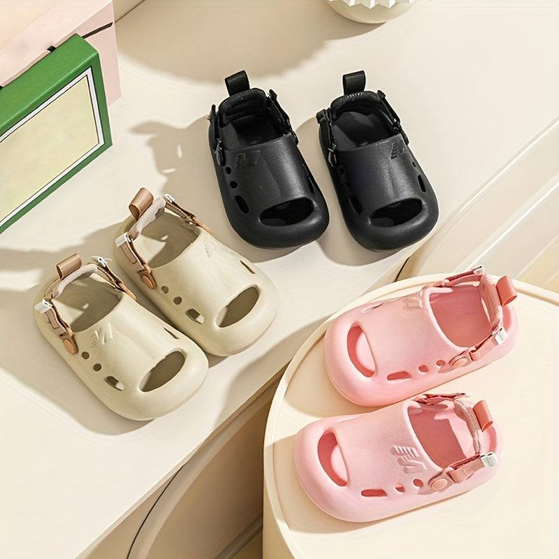 New Arrival - Stylish Kids' Sandals for Boys & Girls, Lightweight, Non-Slip, Quick-Dry EVA Sandals with Adjustable Straps, Ideal for Beach, Garden, and Outdoor Activities, All-Season Use, Garden Footwear | Stylish Sandals | A