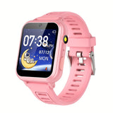Teenagers Game Smart Watch With 24 Puzzle Games, HD Touch Screen Camera, Music Player, Pedometer Alarm Clock, Calculator Flashlight 12/24 Hr Students Watches, Gift For Boys Girls, Fitness Tracker Watch