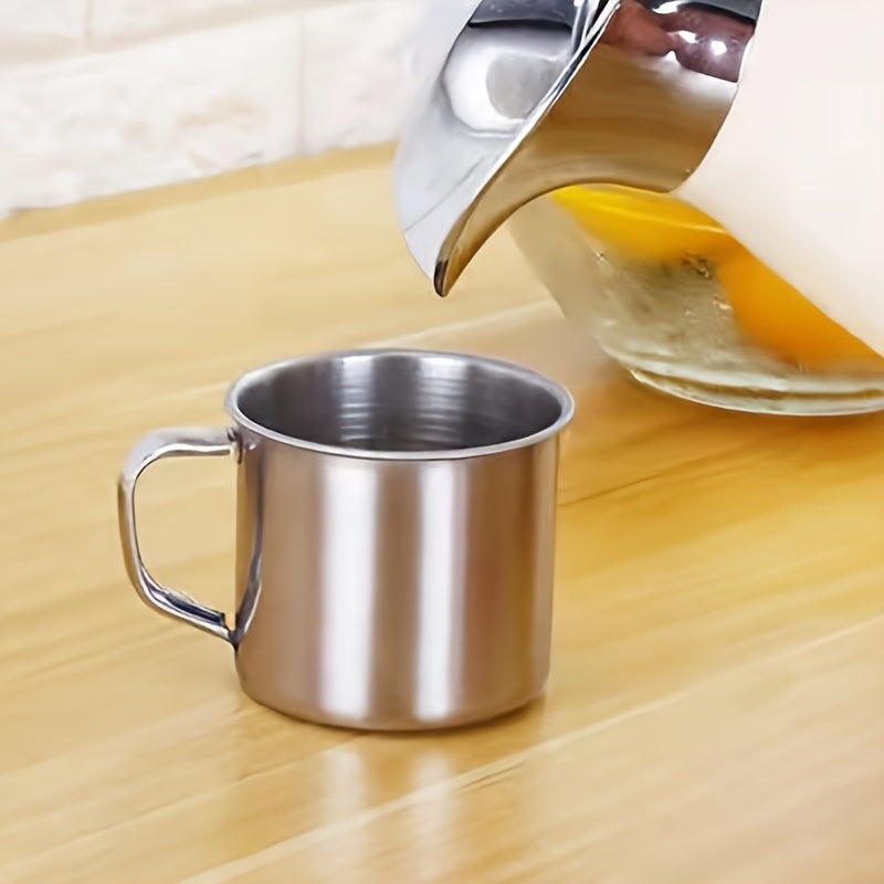 4pcs/10pcs 250ml Insulated Stainless Steel Mug Set - Durable, Portable, and Leak-Proof for Hot and Cold Beverages - Perfect for Camping, Picnics, Outdoor Adventures, and Daily Use