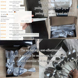 60/90pcs Stainless Steel Tableware, Western Dining Silverware, Steak Knife, Salad Fork, Coffee Dessert Spoons, Cutlery Set with Gift Box for 12 Persons, Dishwasher Safe, Kitchen Accessories,Halloween,Weddings