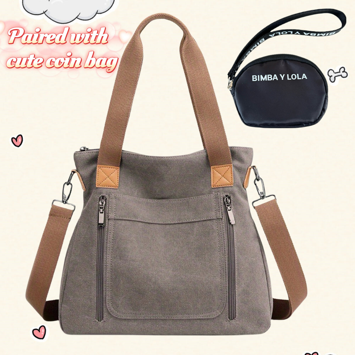 Vibrant Geometric Canvas Tote Bag - Lightweight, Foldable, Casual Messenger Bag for Women - Perfect for Daily Use, Polyester Lining, and Unisex Design