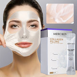 20pcs 5g COLLAGEN Deep Moisturizing Filling Mask, Replenishes Skin Moisture, Firming And Tightening Face Skin