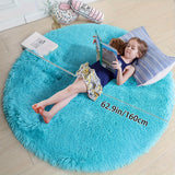 1pc Luxurious Shaggy Rug - Ultra-Soft, Non-Slip, Water-Resistant for Home Comfort - Ideal for Bedroom, Living Room, Nursery & Dorm Decor (4x4)