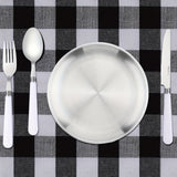 Camp Silverware Picnic Tableware Storage Set 13 Camping Miscellaneous Bag Includes High-Quality Cutting Board, Tablecloth, Stainless Steel Plate, Spoon, Knife, Fork, Wine Opener, BBQ, Travel, Hiking