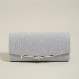 Women Sparkling Clutch Purse Elegant Glitter Evening Bags Bling Evening Handbag For Dance Wedding Party Prom Bride. Sparkling Stone Decor Metal Frame Clutch Bag