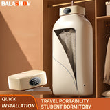 Portable Clothes Dryer, Mini Dryer Machine With Timing Function Equipped - Compact And Convenient Drying Solution For Apartment, Dorm, RV - Quick And Easy To Use Compact Dryer Machine With Dryer Bag For Delicate Garments, Und