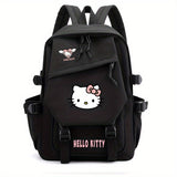 Sanrio Hello Kitty Licensed 1pc Large Capacity Foldable Backpack - Fashionable Dual-Strap School Bag