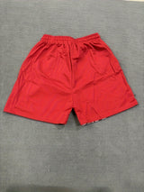 Casual Retro Hip Hop Print Drawstring Shorts for Men & Women - Y2K-Inspired Cotton Blend, Machine Washable, Streetwear Fashion