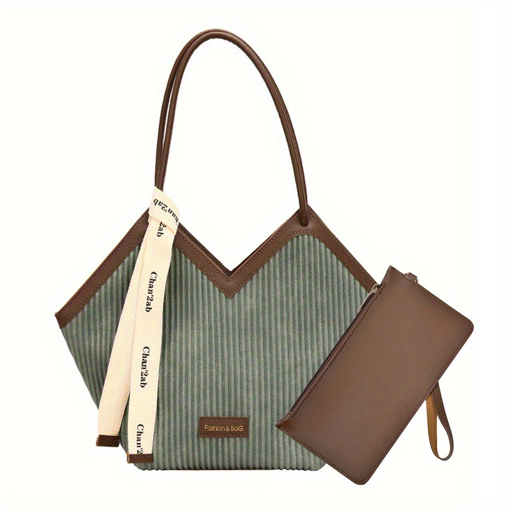 Love Design Tote Bag, Trendy Large-capacity Shoulder Bag, Faux Leather Simple Bag For Work - For Women - Suitable for Office, Shopping, Travel - Perfect Gift for Fashionistas