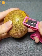 3pcs Portable Fruit Peeler Set - Stainless Steel Apple, Pear & Kiwi Skin Remover - Easy-to-Use Kitchen Gadget for Dorms & Home Use