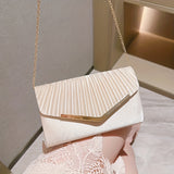 Glamorous Envelope Clutch Bag - Stylish Womens Evening Purse for Formal Events - Perfect for Weddings, Parties, Proms & Cocktails