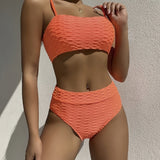 New Fashionable High-end Sexy Bikini Hot Spring Swimsuit For Women, European And American Beach Split Swimsuit For Women