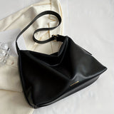 Minimalist Large Capacity Hobo Bag, Trendy Simple Crossbody Tote Bag, Women's Handbag & Shoulder Shopper Bag