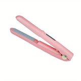 1pc Portable Wireless Hair Straightener, Mini USB Charging Clamp Bangs, 2500mAh Battery Capacity, Ceramic Glaze Coating Perm Does Not Hurt Hair, Curling And Straightening Dual-purpose Small Hair Straightener