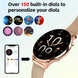 Smart Watches For Women, Answer/Make Calls, 1.39" Smartwatch, 120+ Sports Mode, Pedometer, For Android And IOS, Holiday Gift Idea, For St. Patrick's Day, School Season, Girl's Day