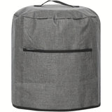 1pc Air Fryer Dust Cover, Waterproof Insulated Protective Cover Bag With Pocket And Handle For Electric Pressure Cooker Air Fryer Rice Cooker Steamer, 38X38.7Cm/14.96X15.24 Inch (Grey)