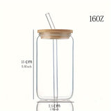1pc, Cute Black Cat Drinking Glass With Lid And Straw, 16oz Can Shaped Water Cup, Iced Coffee Cup, For Tea, Juice, Milk, Birthday Gifts, Drinkware