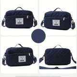 Large Capacity Travel Duffel Bag in Oxford Fabric, Portable Sports Gym Storage Bag, Weekend Overnight Bag for Women