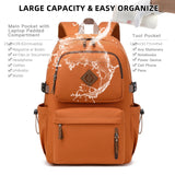 laptop backpack 15.6 inch anti theft travel backpacks for men and women large college bookbag work business daypack middle high school bag for girls boys teens students brown