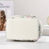 2024 New Elegant Flower Pattern Backpack, Premium PU Leather Shoulder Bag Crossbody Bag, Ladies' Work Bag School Bag, Fashion Design Backpack for Travel and Vacation