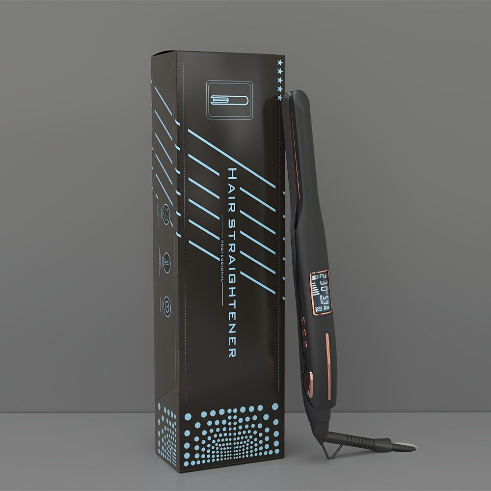 Hair Straightener Professional Ceramic Flat Iron With LED Display, 2 In 1 Hair Straightener & Curling Iron, Suitable For All Hairstyles