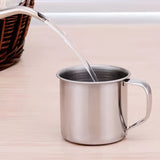 4pcs/10pcs 250ml Insulated Stainless Steel Mug Set - Durable, Portable, and Leak-Proof for Hot and Cold Beverages - Perfect for Camping, Picnics, Outdoor Adventures, and Daily Use