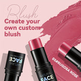 3-Piece Makeup Trio Set - Creamy Blush, Radiant Highlighter & Defined Contour - Waterproof, Long-Lasting Formula - Perfect Gift for Mothers Day & Beyond