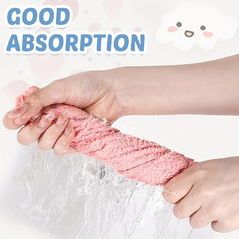 [Fast Arrival] 20pcs Soft Absorbent Fingertip Towels - Gentle Bathroom Essentials for Hand and Face, 9.8 * 9.8 Inches, Household Ordinary Handkerchiefs, Small Square Towels for Bathroom Supplies