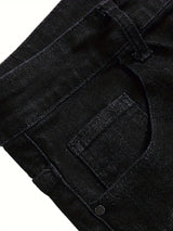 Mens Printed Jeans - Premium Jeans for Men Slim Fit - Skinny Stretch Denim Printed Pants for Men