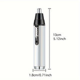 4-in-1 Multi-Functional Electric Shaver - Electric Razor with USB Rechargeable, Aluminum Body, Sideburns Trimmer, Eyebrow Trimmer, Nose Hair Trimmer, Base and Advanced Cordless Design for Easy Use