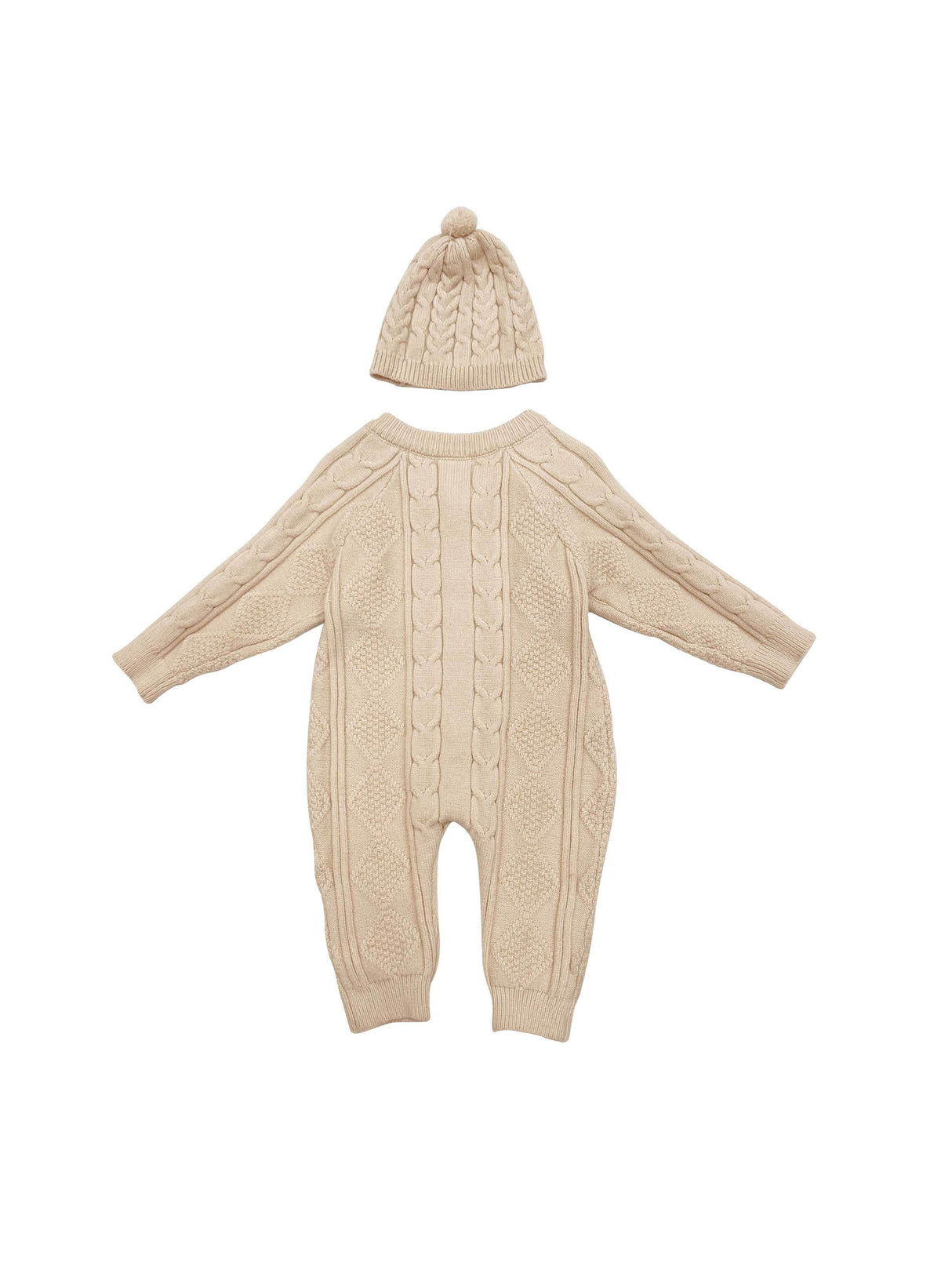 Newborn Baby Girl Boy Outfits Clothes, Warm Knit Sweater Cardigan For Winter, Fall, Spring