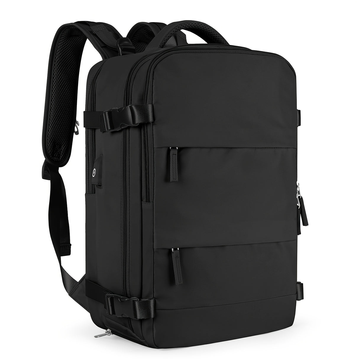 Large Waterproof Anti Theft Carry On Backpack, HYCOO Travel Rucksack For Men and Women, Hiking School Book College Bag with Shoe Compartment Laptop Canvas Brevite Backpack