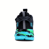 Casual Breathable Woven Shoes For Boys, Comfortable Lightweight Non Slip Low Top Running Shoes For Indoor Outdoor, All Seasons