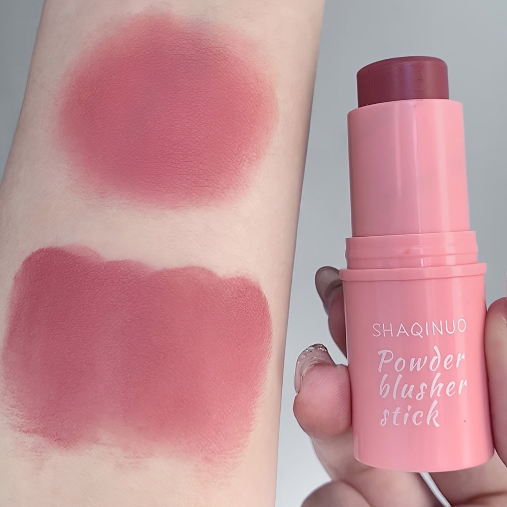 Smooth Blush Stick Naturally Saturated Expansive Color Long Lasting Waterproof Natural Blush Brightening Skin Tone Makeup Blush Stick