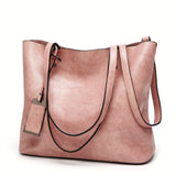Women Handbags Tote Bag Soft Leather Retro Designer Large Capacity Multi-pocket Casual Ladies Shoulder Crossbody Bag Mother's Day Gift Adjustable Shoulder Strap Purse Cheap On Sale