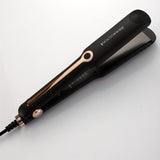 Ceramic Hair Straightener & Curler - Rollers/Straighteners with Temperature Regulating Dual-Purpose Design, Electric Clamp, and Fast Heating for Salon-Quality Styling at Home